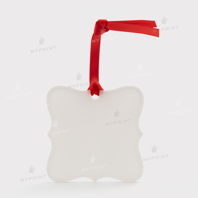 Ялинкова іграшка для сублімації фігурна квадратна акрилова одностороння 75*75 мм, товщина 3 мм (12210) Ялинкова іграшка для сублімації фігурна квадратна акрилова одностороння 75*75 мм, товщина 3 мм (12210)