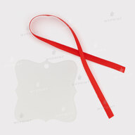 Ялинкова іграшка для сублімації фігурна квадратна акрилова одностороння 75*75 мм, товщина 3 мм (12210) - фото 3 Ялинкова іграшка для сублімації фігурна квадратна акрилова одностороння 75*75 мм, товщина 3 мм (12210) - фото 3 - Заготовки для сублімації