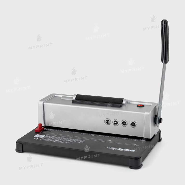 Брошюровщик (биндер) электрический на пластиковую спираль 4:1 (46 отверстий) (12381) 