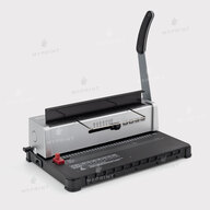 Manual bookbinder with metal spring 3:1 (34 holes) (12382) - фото 3 - Printing equipment and materials