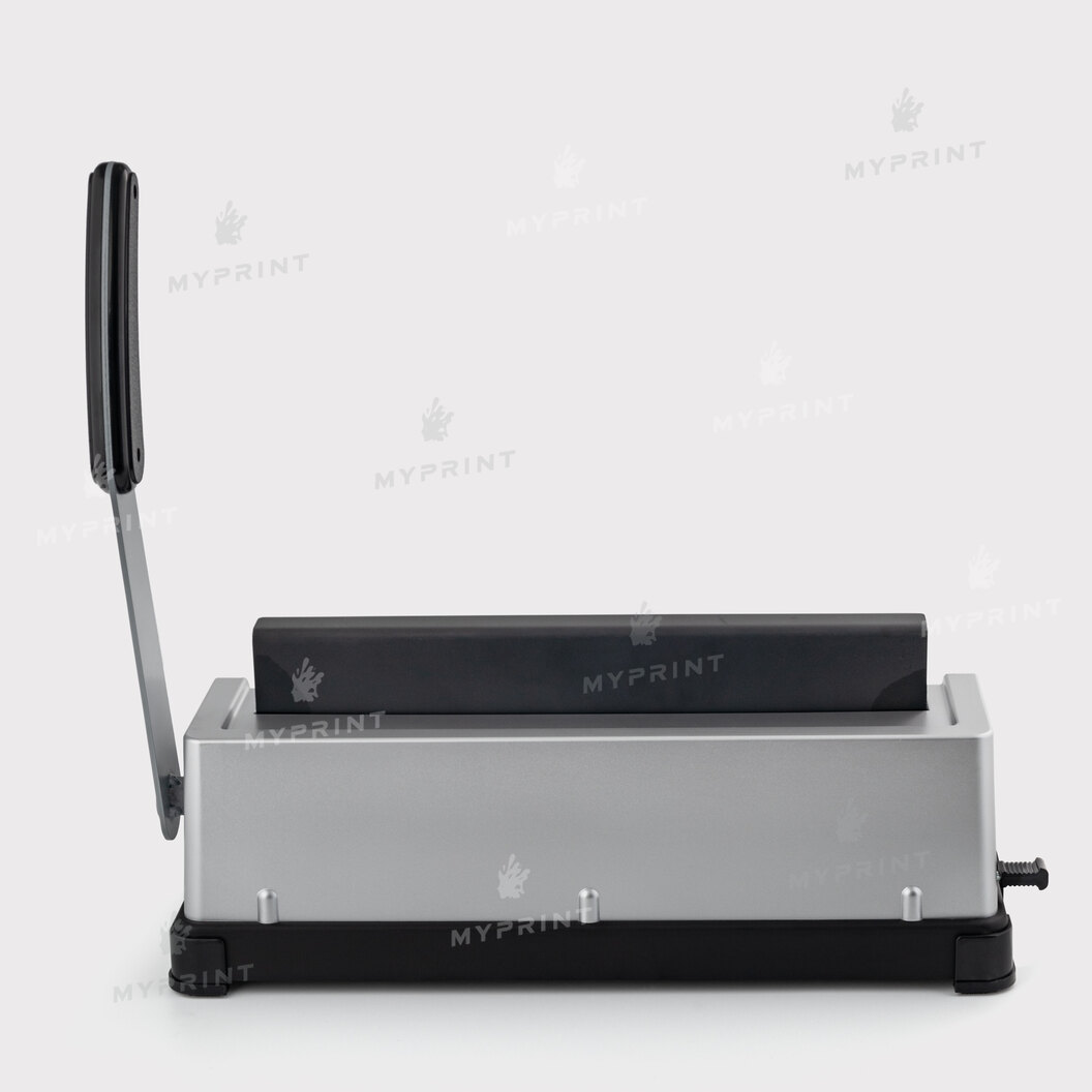 Manual bookbinder with metal spring 3:1 (34 holes) (12382) - фото 4 - Printing equipment and materials