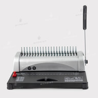 Брошюровщик (биндер) ручной на пластиковую гребенку (21 отверстие) (12383) - фото 2 Брошюровщик (биндер) ручной на пластиковую гребенку (21 отверстие) (12383) - фото 2 - Полиграфическое оборудование и материалы