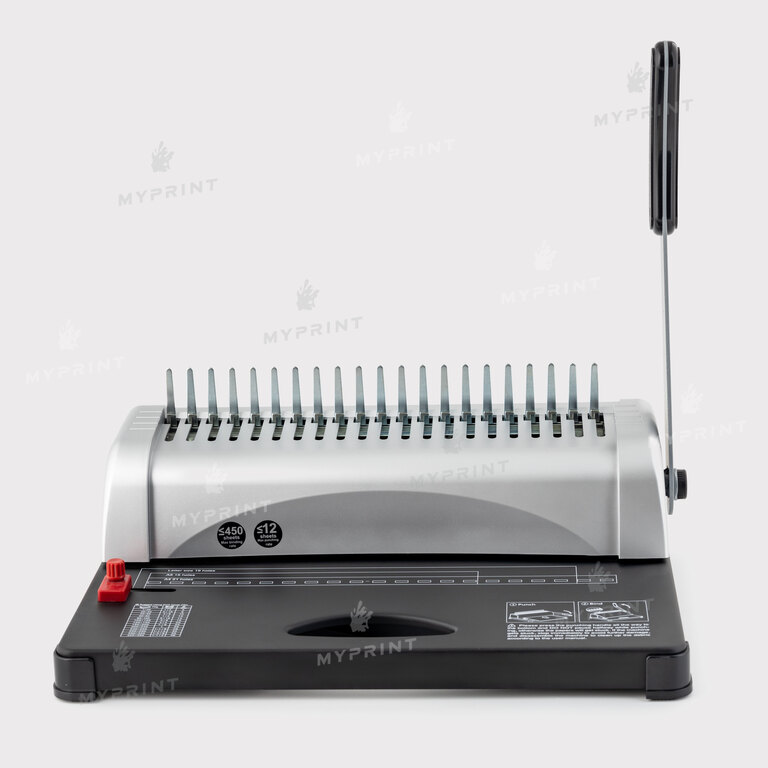 Брошюровщик (биндер) ручной на пластиковую гребенку (21 отверстие) (12383) 