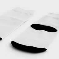 Носки для сублимации Style B белые с черным носком и пяткой 40 см (7135) - фото 2 Носки для сублимации Style B белые с черным носком и пяткой 40 см (7135) - фото 2 - Заготовки для сублимации
