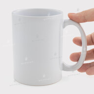 Чашка для сублімації біла (450 мл) (12692) - фото 2 Чашка для сублімації біла (450 мл) (12692) - фото 2 - Заготовки для сублімації