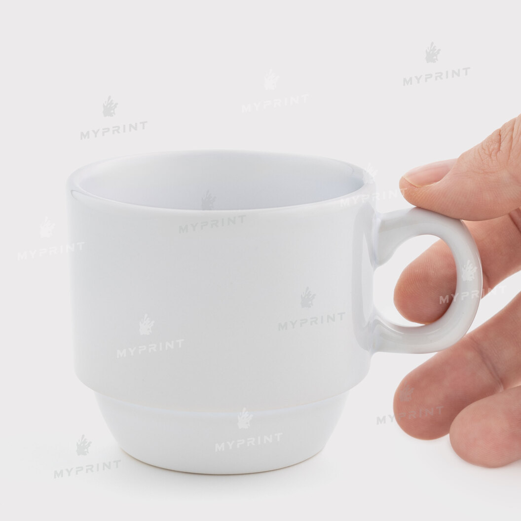 Кружка для сублимации белая складывающаяся одна на другую (150 мл) (12691) - фото 2 Кружка для сублимации белая складывающаяся одна на другую (150 мл) (12691) - фото 2 - Заготовки для сублимации