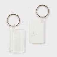 Keychain for sublimation acrylic double-sided rectangular glossy white 30*55 mm, thickness 4 mm (12202) - фото 1 Keychain for sublimation acrylic double-sided rectangular glossy white 30*55 mm, thickness 4 mm (12202) - фото 1 - Blanks for sublimation