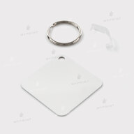 Брелок для сублімації металевий односторонній квадратний 50*50 мм, товщина 1,15 мм (12205) - фото 2 Брелок для сублімації металевий односторонній квадратний 50*50 мм, товщина 1,15 мм (12205) - фото 2 - Заготовки для сублімації