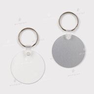 Keychain for sublimation metal one-sided round 50 mm, thickness 1.15 mm (12203) - фото 1 Keychain for sublimation metal one-sided round 50 mm, thickness 1.15 mm (12203) - фото 1 - Blanks for sublimation