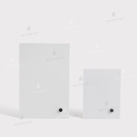 Photo frame for sublimation, metal with metal support, glossy white, 76.2*101.6 mm, thickness 0.65 mm (12220) - фото 6 - Blanks for sublimation