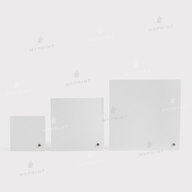 Photo frame for sublimation, metal with metal support, glossy white, 203.2*203.2 mm, thickness 0.65 mm (12226) - фото 6 - Blanks for sublimation