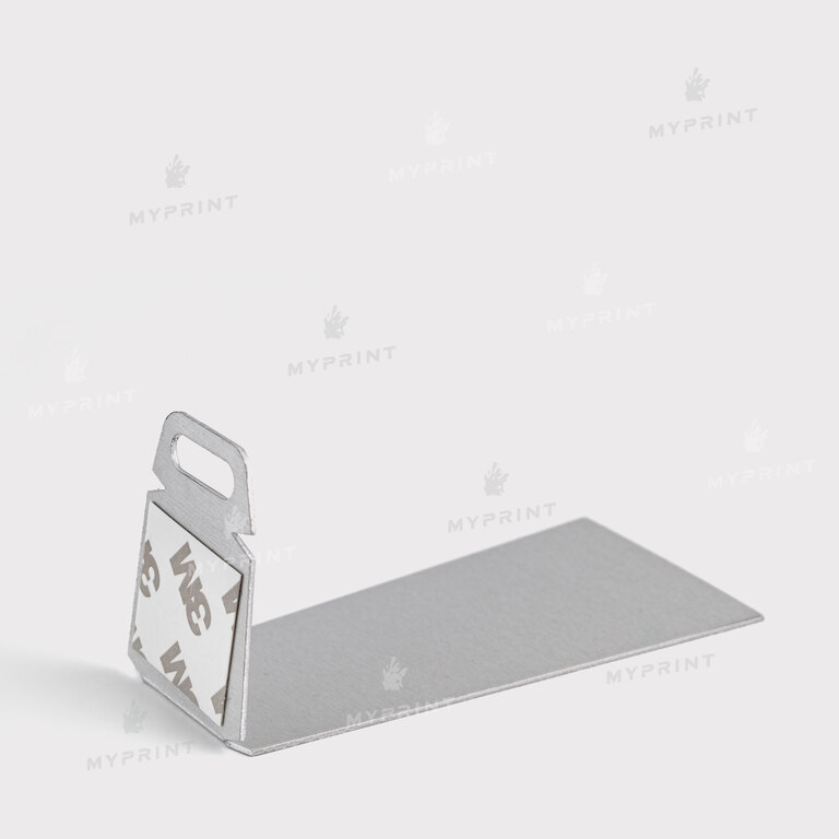 Metal leg with wall mount 50*140 mm, thickness 1 mm (12246) 