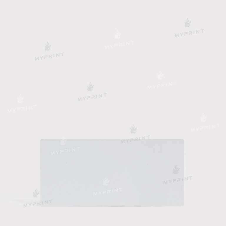 Металл для сублимации глянцевый белый 76,2*152,4 мм, толщина 0,65 мм (12181) 