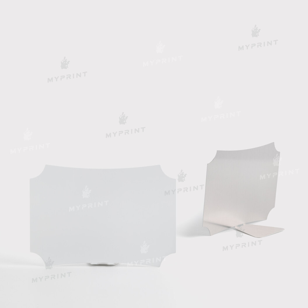 Фоторамка для сублімації металева цільна глянцева біла 115*165 мм, товщина 0,65 мм (12209) - фото 4 - Заготовки для сублімації