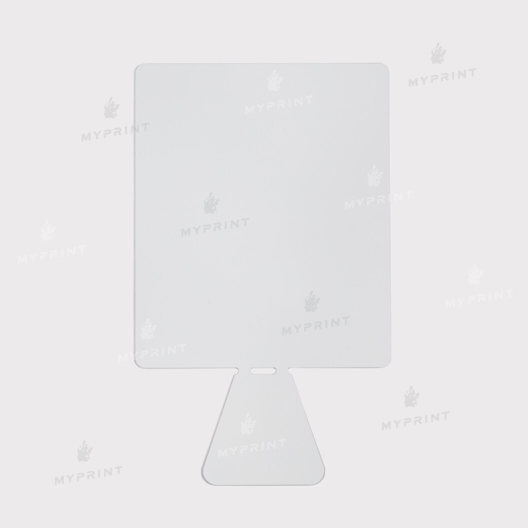 Фоторамка для сублімації металева цільна глянцева біла 127*152 мм, товщина 0,65 мм (12208) - фото 3 - Заготовки для сублімації