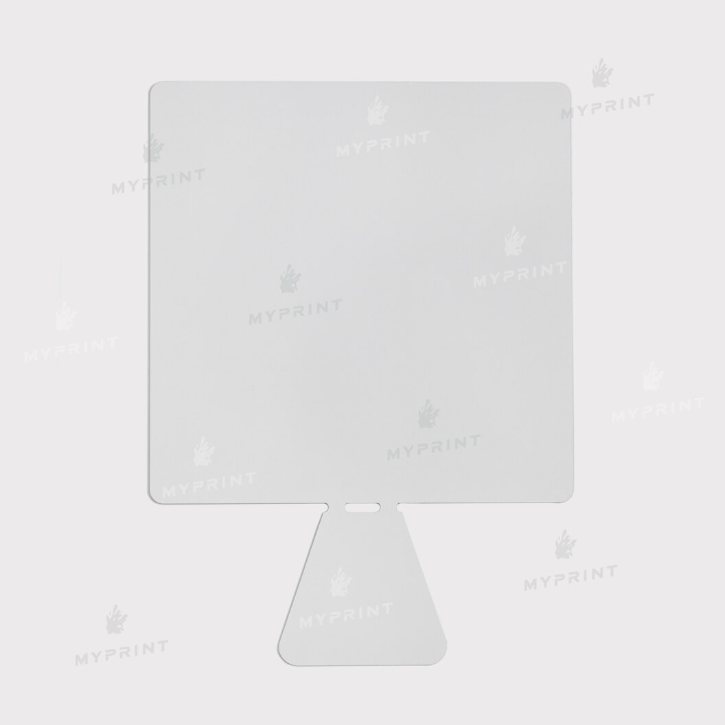 Фоторамка для сублімації металева цільна глянцева біла 152*152 мм, товщина 0,65 мм (12207) - фото 3 - Заготовки для сублімації