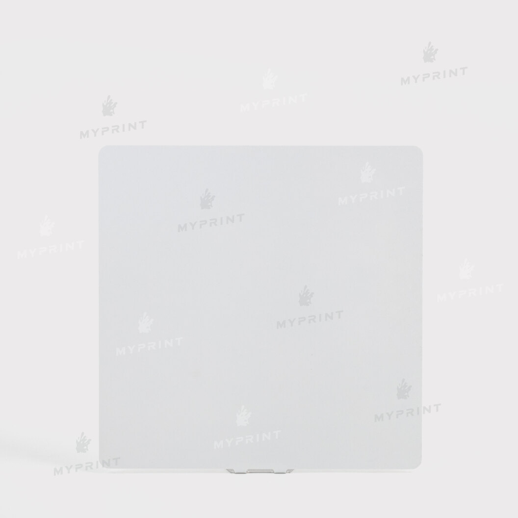 Фоторамка для сублімації металева цільна глянцева біла 152*152 мм, товщина 0,65 мм (12207) - фото 2 - Заготовки для сублімації