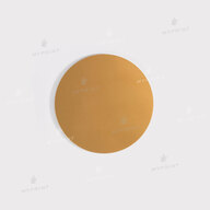 Metal disc for sublimation glossy gold diameter 3.8 cm, thickness 0.55 mm (12190) - фото 1 - Blanks for sublimation