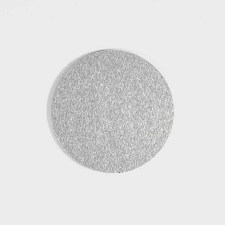 Metal disc for sublimation matte silver d = 5 cm (7164) 
