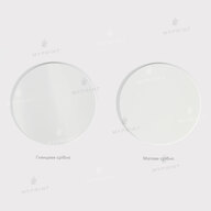 Metal disc for sublimation, matte white, diameter 5 cm, thickness 0.55 mm (12196) - фото 2 Metal disc for sublimation, matte white, diameter 5 cm, thickness 0.55 mm (12196) - фото 2 - Blanks for sublimation