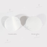 Metal disc for sublimation, matte white, diameter 5 cm, thickness 0.55 mm (12196) - фото 3 Metal disc for sublimation, matte white, diameter 5 cm, thickness 0.55 mm (12196) - фото 3 - Blanks for sublimation