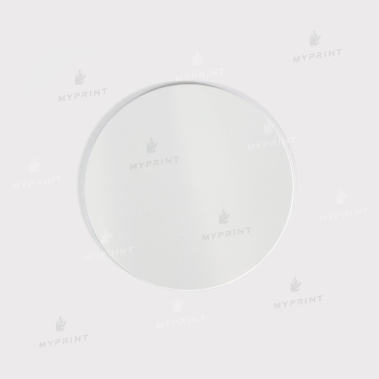 Металевий диск для сублімації глянцевий білий діаметр 5 см, товщина 0,55 мм (12197) Металевий диск для сублімації глянцевий білий діаметр 5 см, товщина 0,55 мм (12197)