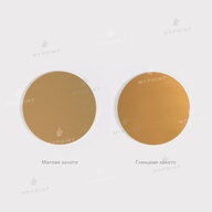 Metal disc for sublimation glossy gold diameter 5 cm, thickness 0.55 mm (12198) - фото 2 - Blanks for sublimation