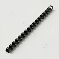 Plastic binding comb for A4, 21 loops, 20 mm, black, 100 pcs. (12751) - фото 1 - Printing equipment and materials
