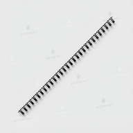 Double-loop wire binding for A4, 3:1, 34 loops, 6,4 mm, black, 100 pcs. (12759) - фото 1 - Printing equipment and materials
