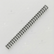 Double-loop wire binding for A4, 3:1, 34 loops, 11,1 mm, black, 100 pcs. (12768) - фото 1 - Printing equipment and materials