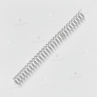 Double-loop wire binding for A4, 3:1, 34 loops, 14,3 mm, silver, 100 pcs. (12776) - фото 1 - Printing equipment and materials