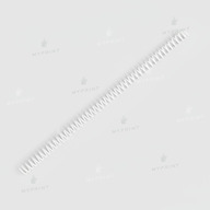 Пластикова спіраль для брошурування А4, 4:1, 48 петель, 10 мм, біла, 100 шт. (12782) - фото 1 - Поліграфічне обладнання і матеріали