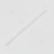 Пластикова спіраль для брошурування А4, 4:1, 48 петель, 12 мм, біла, 100 шт. (12784) - фото 1 - Поліграфічне обладнання і матеріали