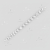 Plastic spiral binding coil for A4, 4:1, 48 loops, 14 mm, white, 100 pcs. (12786) - фото 1 - Printing equipment and materials