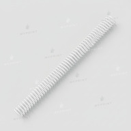 Пластикова спіраль для брошурування А4, 4:1, 48 петель, 22 мм, біла, 100 шт. (12792) - фото 1 - Поліграфічне обладнання і матеріали