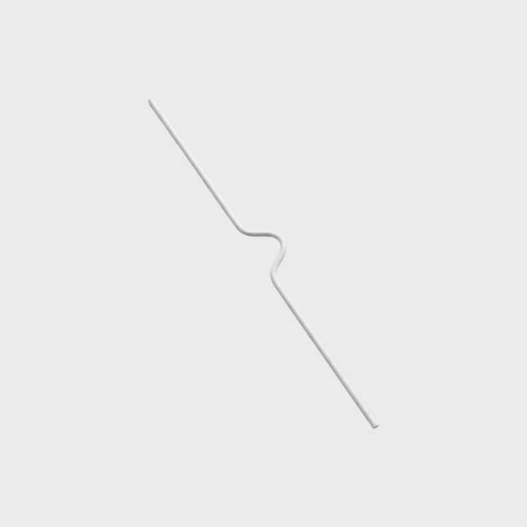 Calendar hanger (rail) 150 mm, white, 100 pcs. (12807) 