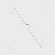 Вішак для календаря (ригель) 200 мм, білий, 100 шт. (12809) - фото 1 - Поліграфічне обладнання і матеріали