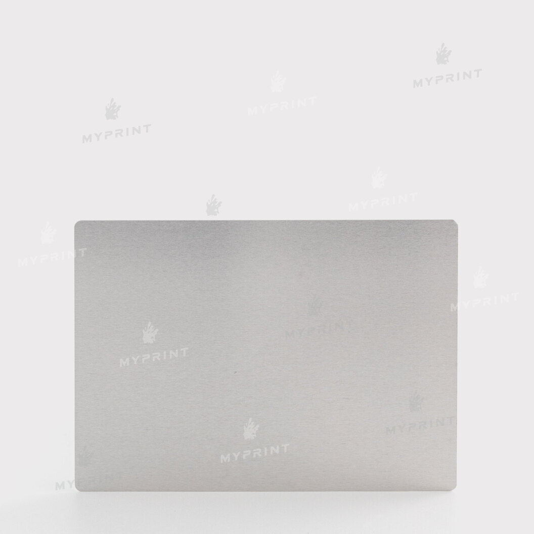 Металл для сублимации глянцевый белый 76,2*101,6 мм, толщина 0,65 мм (12180) - фото 4 - Заготовки для сублимации