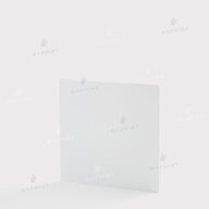 Металл для сублимации глянцевый белый 101,6*101,6 мм, толщина 0,65 мм (12182) - фото 1 - Заготовки для сублимации