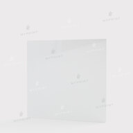 Металл для сублимации глянцевый белый 152,4*152,4 мм, толщина 0,65 мм (12184) - фото 1 - Заготовки для сублимации