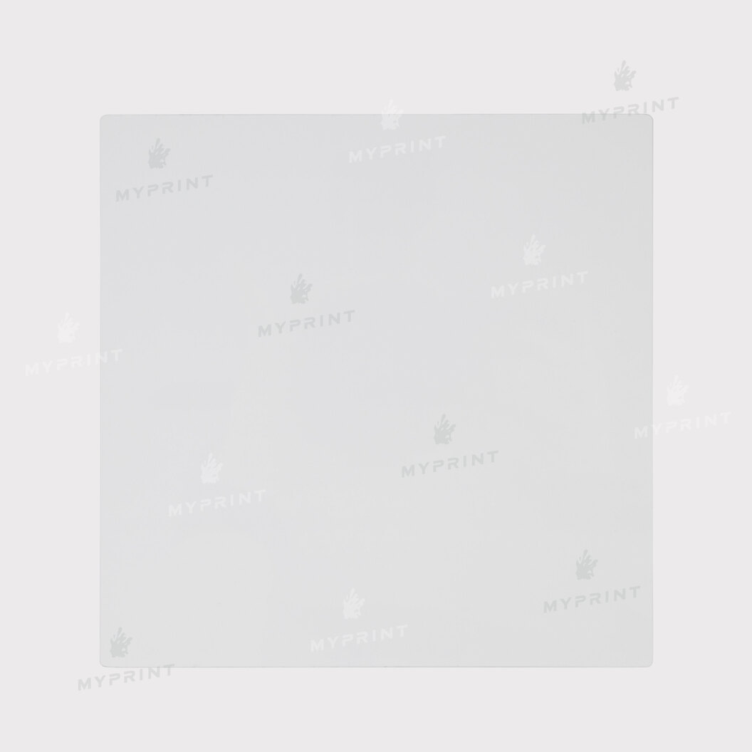 Металл для сублимации глянцевый белый 152,4*152,4 мм, толщина 0,65 мм (12184) - фото 3 - Заготовки для сублимации