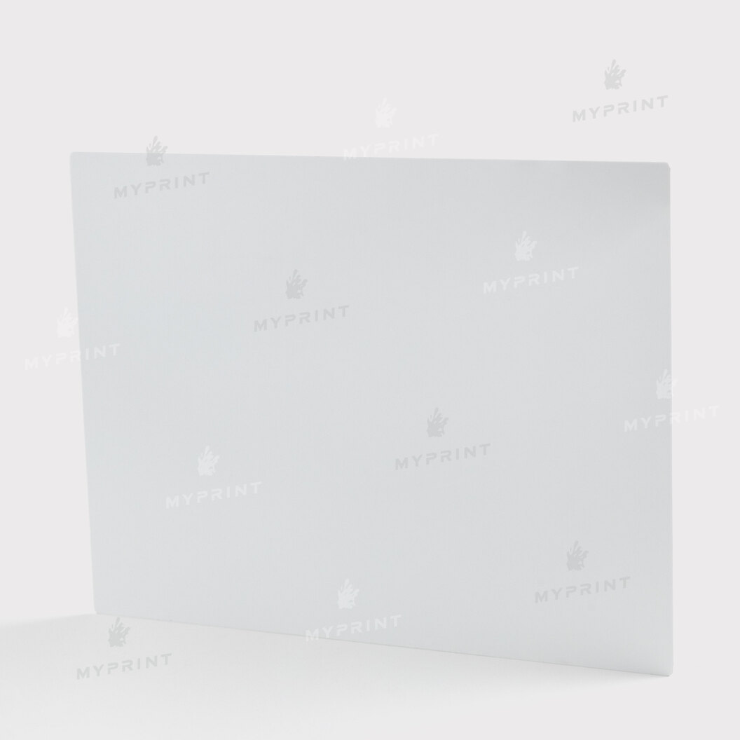 Металл для сублимации глянцевый белый 152,4*203,2 мм, толщина 0,65 мм (12185) - фото 1 - Заготовки для сублимации