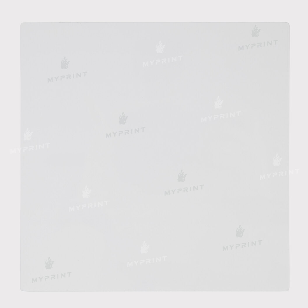 Металл для сублимации глянцевый белый 203,2*203,2 мм, толщина 0,65 мм (12186) - фото 3 - Заготовки для сублимации
