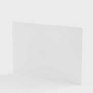 Металл для сублимации глянцевый белый 101,6*152,4 мм, толщина 0,65 мм (12183) - фото 1 - Заготовки для сублимации