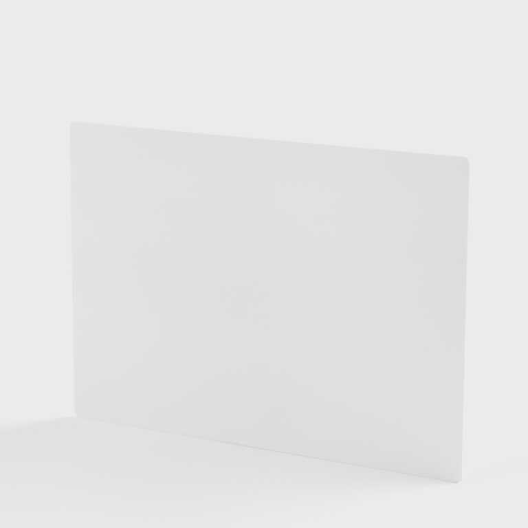 Метал для сублімації глянцевий білий 101,6*152,4 мм, товщина 0,65 мм (12183) 