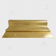 Foil for UV DTF printing My Print Matt Gold №10, roll 0.64*120 m (11479) - фото 1 - Consumables for printing