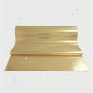 Foil for UV DTF printing My Print Matt Gold №12, roll 0.32*120 m (11480) - фото 1 - Consumables for printing