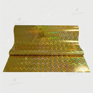 Foil for UV DTF printing My Print Gold Holo №76, roll 0.32*120 m (11542) - фото 1 - Consumables for printing