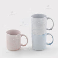 Кружка для сублимации мраморная голубая складывающаяся одна на другую 11 Oz (350 мл) (12696) - фото 4 Кружка для сублимации мраморная голубая складывающаяся одна на другую 11 Oz (350 мл) (12696) - фото 4 - Заготовки для сублимации