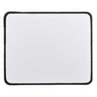 Килимок для миші сублімаційний прямокутний з чорним оверлоком 22*18*0,2 см (11170) - фото 1 - Заготовки для сублімації